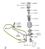 Стабилизатор передний Mitsubishi Outlander GF0W 2021 4b11 CB8765