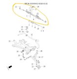 Рулевая рейка CHERY TIGGO 7 PRO T1E 2023 SQRE4T15C