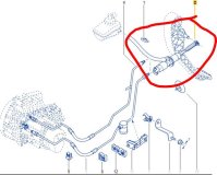 Цилиндр сцепления главный Renault Duster 2018 H4M430 P033878