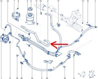 Трубка гидроусилителя Renault Kaptur REA 2018 F4R410 Трубка гидроусилителя Renault Kaptur REA 2018 F4R410