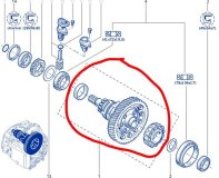 Дифференциал Renault Kaptur REA 2018 F4R410