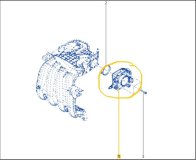 Дроссельная заслонка Renault Kaptur REA 2021 H4ME 440P022314