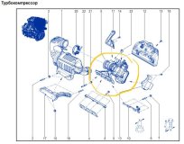 Турбокомпрессор (Турбина) Renault Arkana JC 2019 H5HA