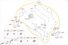 Трубка тормозная Hyundai Creta SU2 2024 G4NL Трубка тормозная Hyundai Creta SU2 2024 G4NL