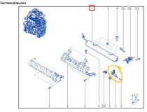 Форсунка топливная Renault Kaptur REA 2017 H4M429 Форсунка топливная Renault Kaptur REA 2017 H4M429