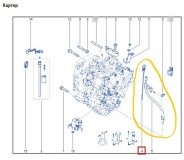 Щуп масляный Renault Kaptur REA 2017 H4M429 Щуп масляный Renault Kaptur REA 2017 H4M429