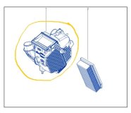 Корпус воздушного фильтра Renault Kaptur REA 2017 H4M429
