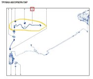 Топливная трубка Renault Kaptur REA 2017 H4M429 Топливная трубка Renault Kaptur REA 2017 H4M429