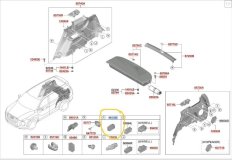 Разъем USB левый Hyundai Palisade LX2 2020 G6DN