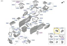 Разъем USB Hyundai Tucson NX4 2021 D4HDM H719735