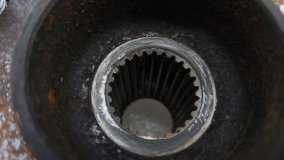 Ступица правая задняя Toyota Highlander XU40 2011 2GRFE