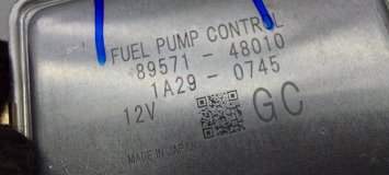 Блок управления топливным насосом Toyota RAV4 XA50 2021 M20AFKS