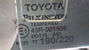 Стекло кузовное глухое правое Toyota Highlander GSU75 2021 2GRFKS