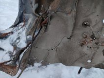 Лонжерон правый передний Hyundai Getz TB 2005 G4ED