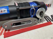 Лебедка электрическая 12V Electric Winch 5000lbs / 2268 кг кевларовый трос