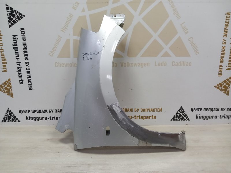 Крыло Nissan Tiida 1 SC11X РЕСТАЙЛИНГ 2010 перед. прав. 63100EL030 (б/у)