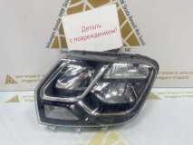 Фара галогеновая левая Renault Duster 1 HSA/M Рестайлинг 2015-2021