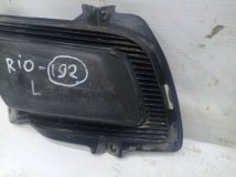 Заглушка ПТФ левая Kia Rio 2010 G4EE