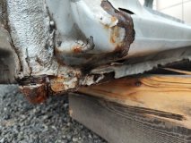 Порог со стойкой левый Лада Ларгус 2015 1.6 K4MA490 105 л.с