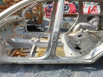 Порог со стойкой левый Volvo XC90 2003 2.9 B6294T 185 л.с