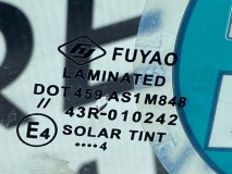 Лобовое стекло Volkswagen Touareg 7LA 2003 BPE 2.5 TDI