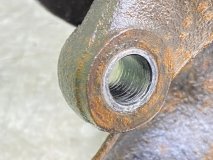 Поворотный кулак правый передний Mercedes-Benz E-Class S210 2001 OM613.961 3.2 CDI