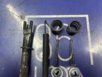 Механизм стояночного тормоза левый задний Nissan Bluebird Sylphy QG10 2002 QG18DE