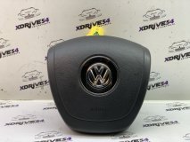 Подушка безопасности в руль Volkswagen Touareg 7P NF 2012 CRCA 3.0tdi