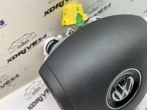 Подушка безопасности в руль Volkswagen Touareg 7P NF 2012 CRCA 3.0tdi