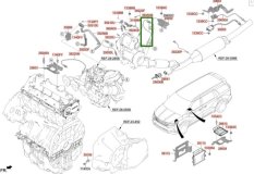 Датчик кислорода (лямбда зонд) Hyundai Tucson NX4 2022 D4HD
