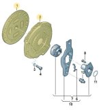 Комплект сцепления Skoda RAPID NH3 2014 CFNA 1.6