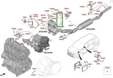 Датчик кислорода (лямбда зонд) Hyundai SANTA FE 2021 D4HE