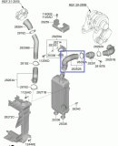 Патрубок интеркулера Hyundai Staria US4 2021 D4HB