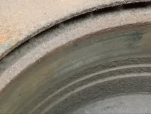 Диск тормозной задний Toyota Land Cruiser UZJ100L 2001 2UZFE