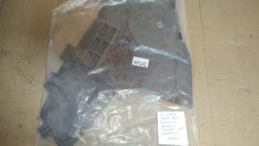 Защита бампера правая передняя Renault Logan