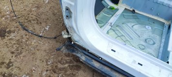 Порог с центральной стойкой левый Geely Coolray SX11 2020 JLH-3G15TD