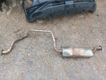 Глушитель средняя часть Omoda C5 2023