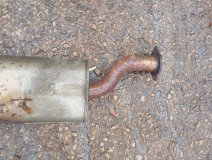 Глушитель средняя часть Omoda C5 2023