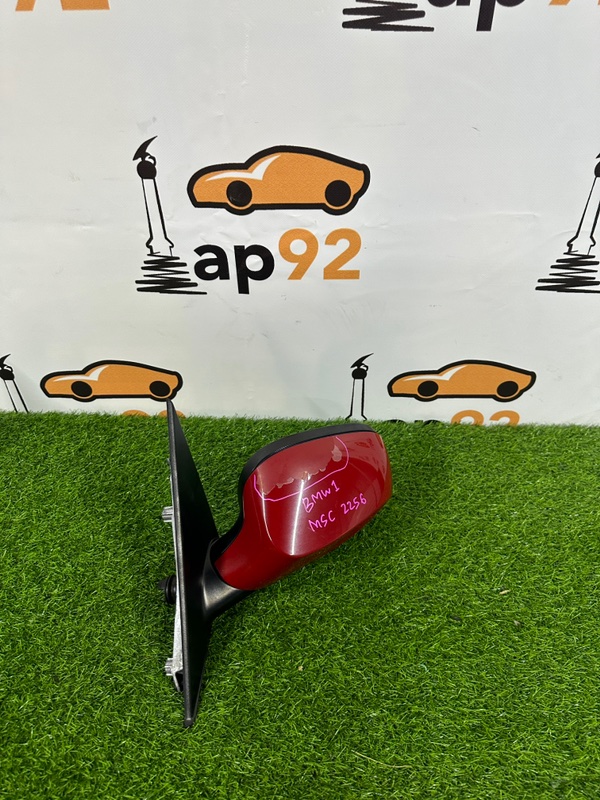 Зеркало заднего вида боковое BMW 1-series E87 N45B16A 2008 лев. (б/у)