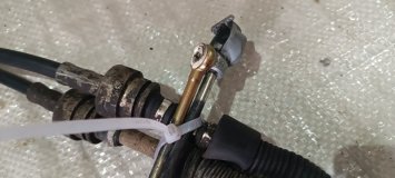 Троса МКПП Toyota Carina E ST191L 1994 3s-fe