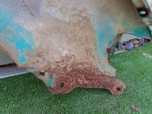 Крыло левое переднее Hyundai Pony X2 1994