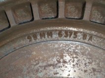 Маховик FORD FOCUS CB4 HWDA