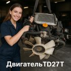 Двигатель NISSAN Terrano R50 TD27T