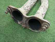 Приемная труба глушителя Toyota Mark II TA-JZX110 2001 1JZ-FSE