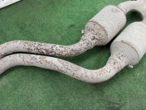 Приемная труба глушителя Toyota Mark II TA-JZX110 2001 1JZ-FSE