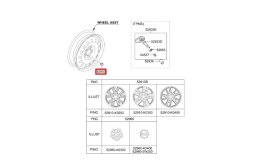 Гайка колесная Kia Soul SK3 2019 G4FJ