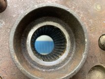 Ступица в сборе правая задняя Toyota Mark II TA-JZX110 2002 1JZ-FSE