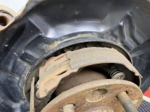 Ступица в сборе левая задняя Toyota Mark II TA-JZX110 2002 1JZ-FSE