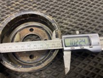 Шкив помпы Toyota Chaser E-GX90 1992 1G-FE