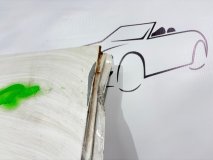 Дверь задняя левая Peugeot Boxer 2008